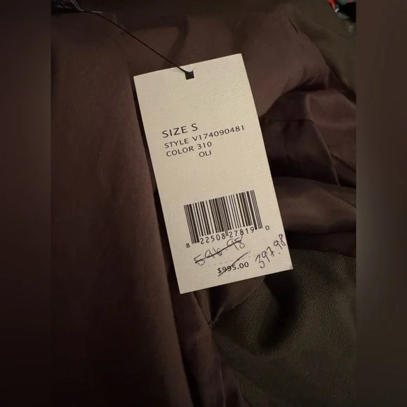 New Vince leather jacket S - Picture 4 of 4